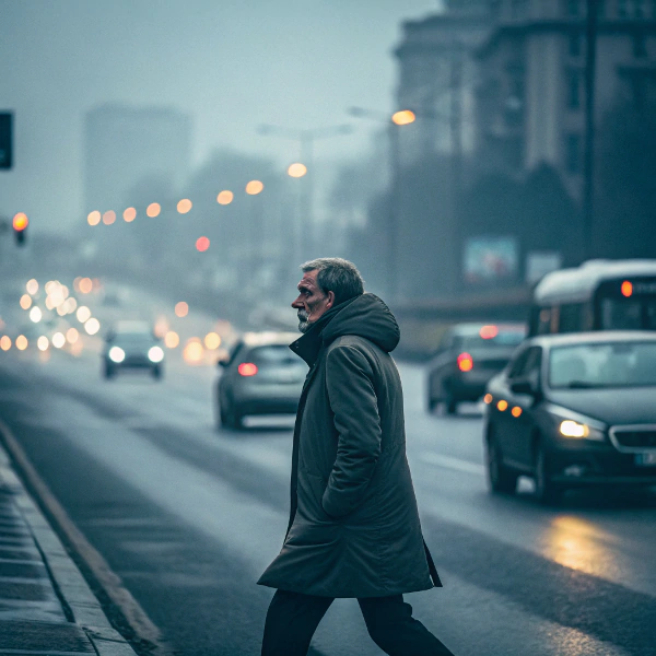 Hit by a car while walking in Market Drayton