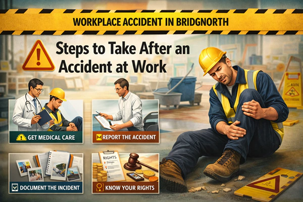 accident at work in bridgnorth